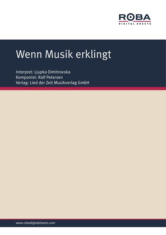 Produktbild: Wenn Musik erklingt