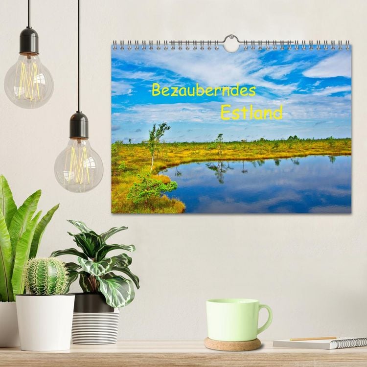 Produktbild: Bezauberndes Estland (Wandkalender 2026 DIN A4 quer), CALVENDO Monatskalender