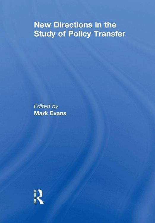 Produktbild: New Directions in the Study of Policy Transfer