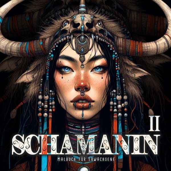 Produktbild: Schamanin Malbuch f&uuml;r Erwachsene 2