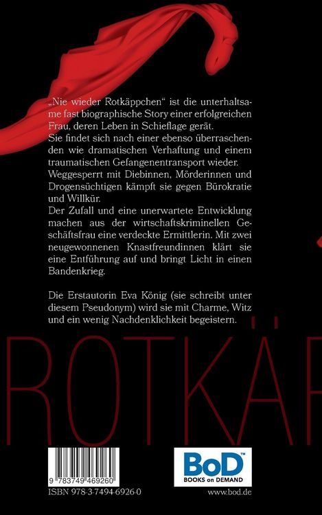 Produktbild: Nie wieder Rotk&auml;ppchen