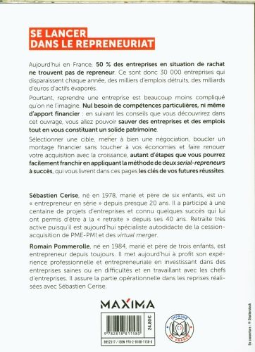 Produktbild: Se lancer dans le repreneuriat
