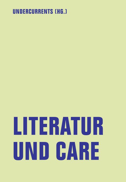 Produktbild: Literatur und Care