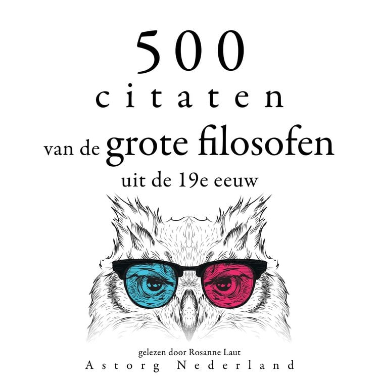 Produktbild: 500 citaten van de grote filosofen uit de 19e eeuw