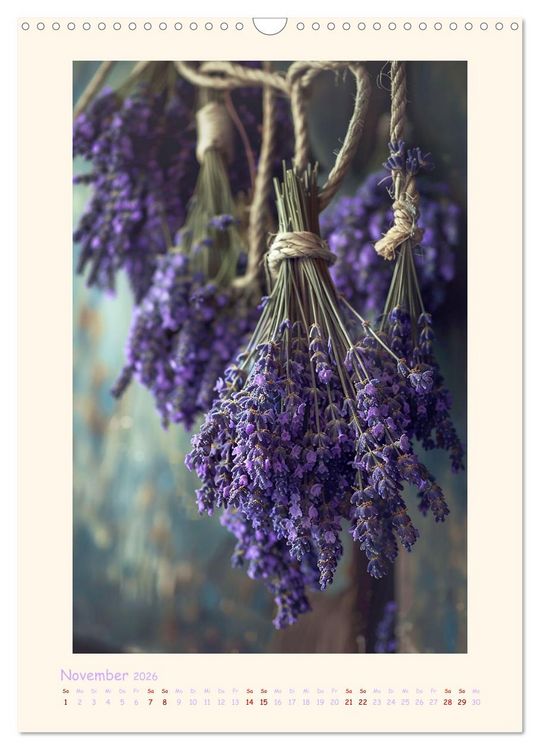 Produktbild: Lavendel (Wandkalender 2026 DIN A3 hoch), CALVENDO Monatskalender