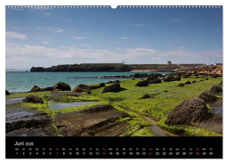 Produktbild: Tarifa - Andalusien (hochwertiger Premium Wandkalender 2026 DIN A2 quer), Kunstdruck in Hochglanz