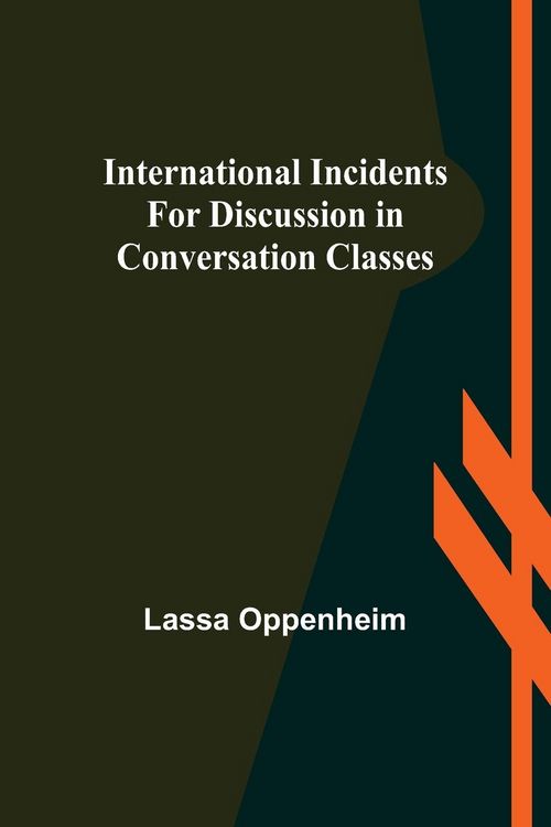 Produktbild: International Incidents for Discussion in Conversation Classes