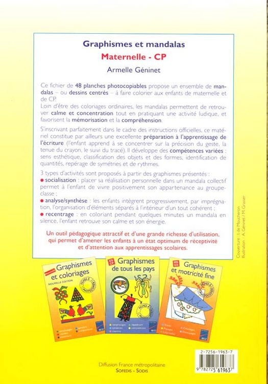 Produktbild: Graphismes et mandalas / Maternelle - CP