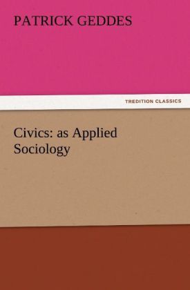 Produktbild: Civics: as Applied Sociology