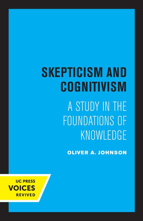 Produktbild: Skepticism and Cognitivism