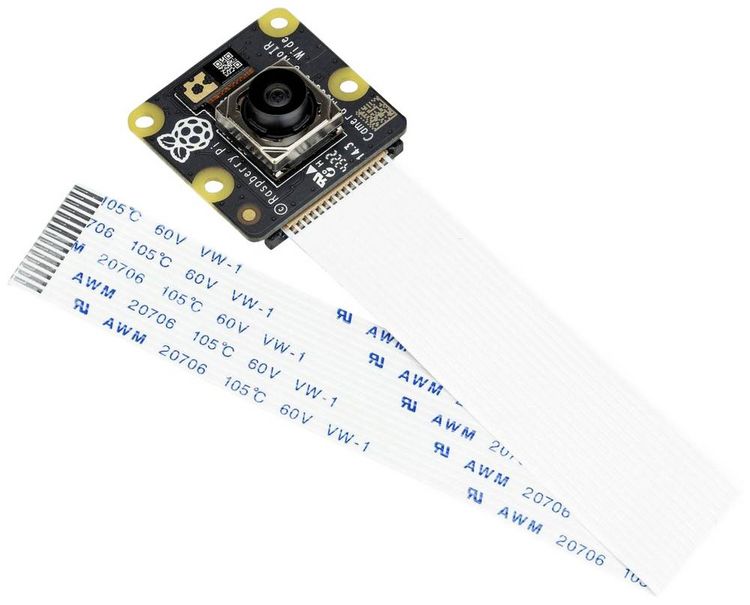 Produktbild: Raspberry Pi&reg; SC1226 Camera Module 3 Wide NoIR CMOS Farb-Kameramodul Passend f&uuml;r (Entwicklungskits): Raspberry Pi&reg;