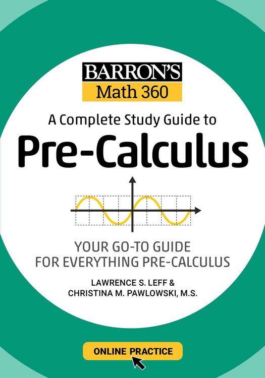 Produktbild: Barron's Math 360: A Complete Study Guide to Pre-Calculus with Online Practice