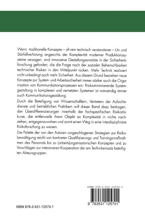 Produktbild: Arbeits- und Funktionssicherheit vernetzter Systeme
