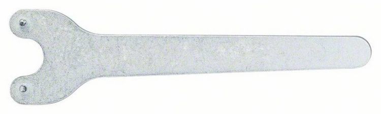 Produktbild: Zweilochschl&uuml;ssel gerade, zum Spannen aller Scheiben auf Winkelschleifer Bosch Accessories 1607950043