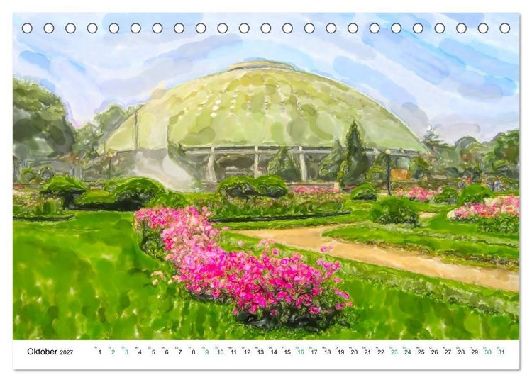 Produktbild: Porto - Ansichten in Aquarell (Tischkalender 2027 DIN A5 quer), CALVENDO Monatskalender