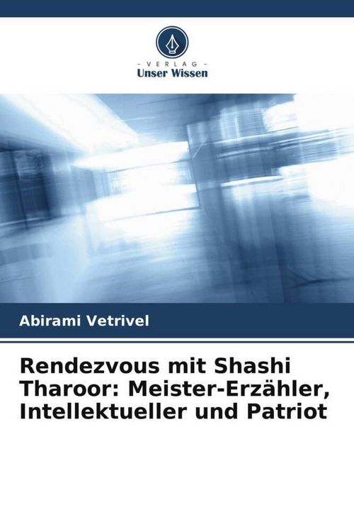 Produktbild: Rendezvous mit Shashi Tharoor: Meister-Erz&auml;hler, Intellektueller und Patriot