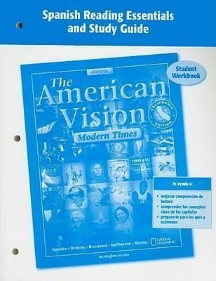 Produktbild: The American Vision: Modern Times, California Edition Student Workbook