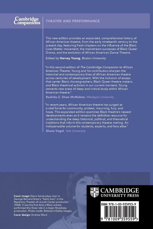 Produktbild: The Cambridge Companion to African American Theatre