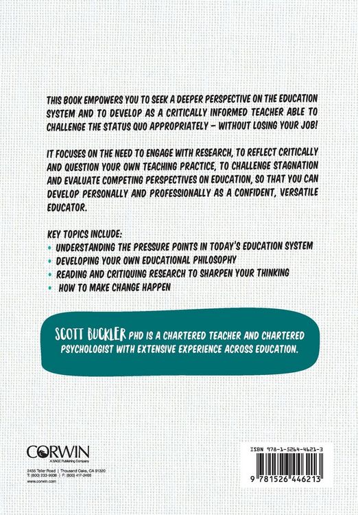 Produktbild: How to Challenge the System and Become a Better Teacher