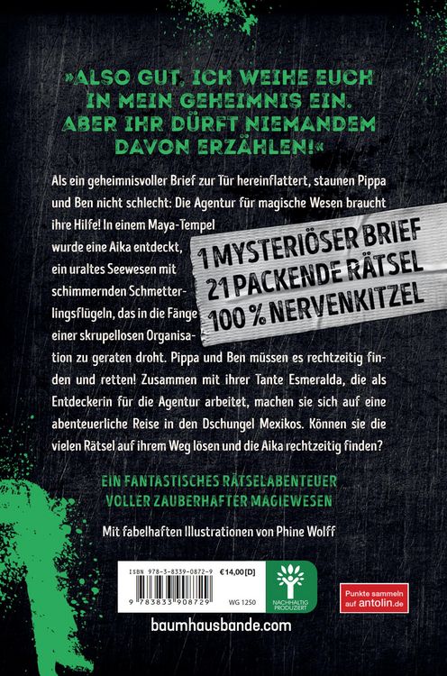 Produktbild: Agentur f&uuml;r magische Wesen: L&ouml;se das R&auml;tsel des Seeungeheuers