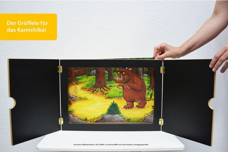 Produktbild: Bilderbuchkarten &raquo;Der Gr&uuml;ffelo&laquo; von Axel Scheffler und Julia Donaldson