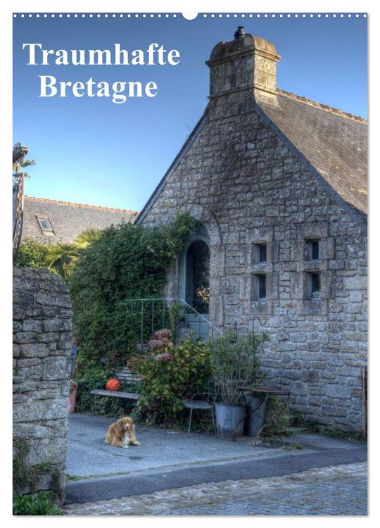 Produktbild: Bretagne. Traumhafte Gesichter einer Region (Wandkalender 2026 DIN A2 hoch), CALVENDO Monatskalender