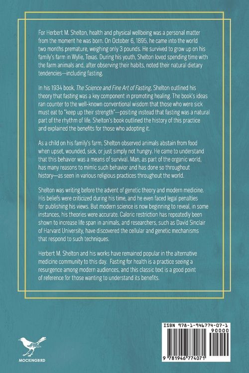Produktbild: The Science and Fine Art of Fasting
