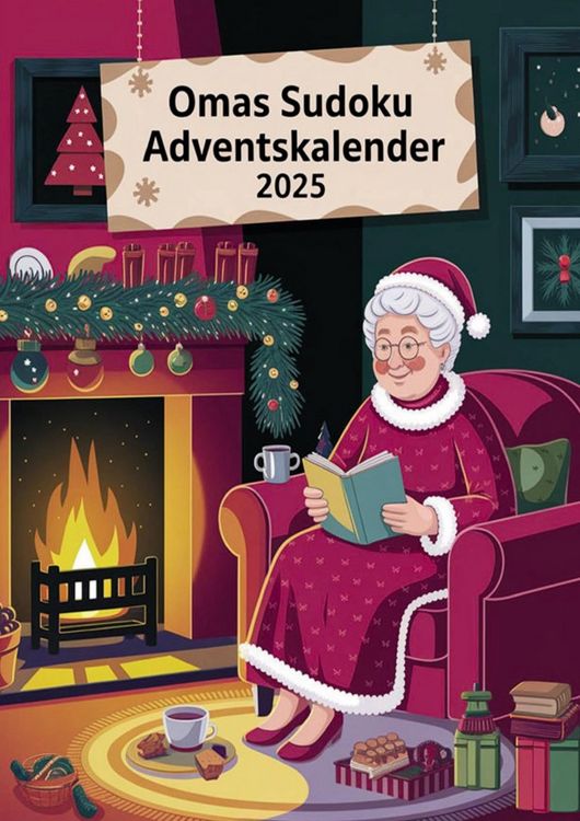 Produktbild: Omas Sudoku Adventskalender 2025