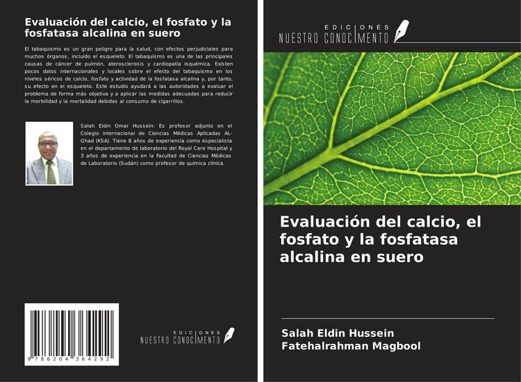 Produktbild: Evaluaci&oacute;n del calcio, el fosfato y la fosfatasa alcalina en suero