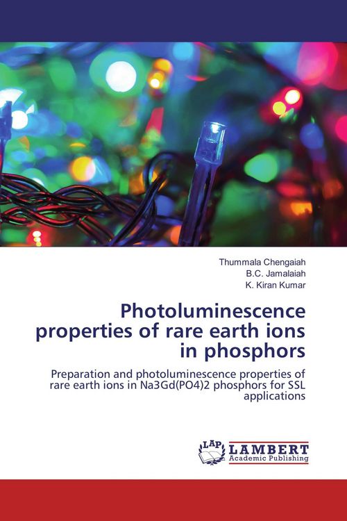 Produktbild: Photoluminescence properties of rare earth ions in phosphors