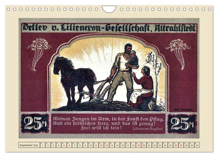 Produktbild: Gru&szlig; aus Alt-Rahlstedt (Wandkalender 2026 DIN A4 quer), CALVENDO Monatskalender