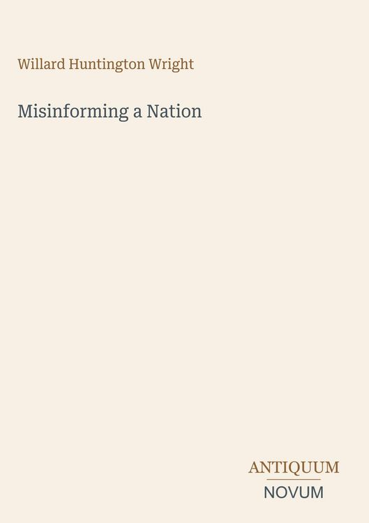 Produktbild: Misinforming a Nation