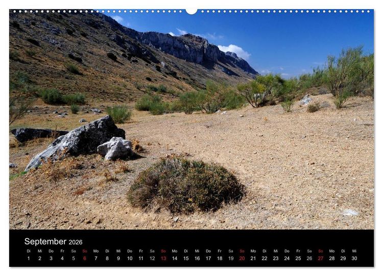 Produktbild: Spanien (hochwertiger Premium Wandkalender 2026 DIN A2 quer), Kunstdruck in Hochglanz