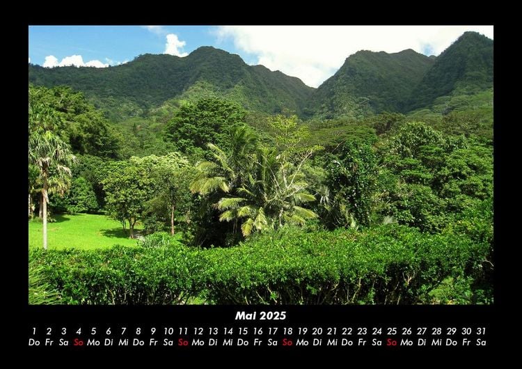Produktbild: Landschaftskalender 2025 Fotokalender DIN A3