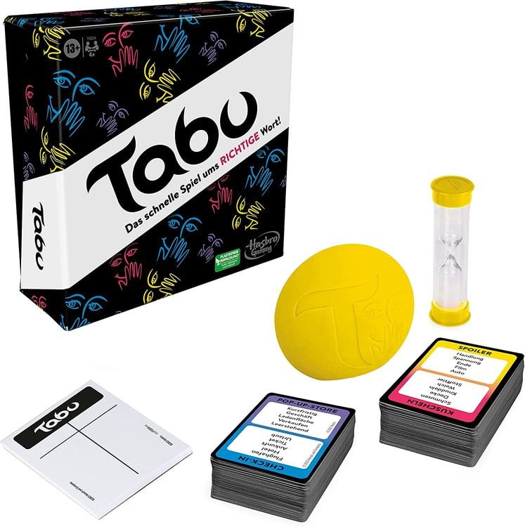Produktbild: Hasbro 5254100 - Tabu, Partyspiel, W&ouml;rterspiel