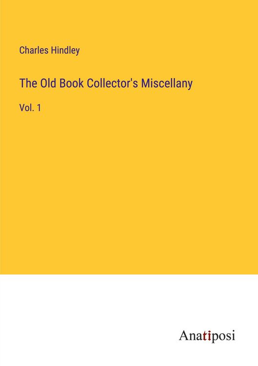 Produktbild: The Old Book Collector's Miscellany