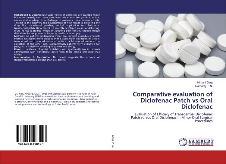 Produktbild: Comparative evaluation of Diclofenac Patch vs Oral Diclofenac