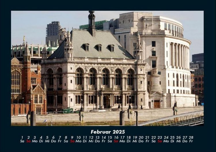 Produktbild: London 2025 Fotokalender DIN A4