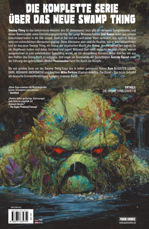 Produktbild: Swamp Thing: Das Verm&auml;chtnis des Gr&uuml;ns (Deluxe Edition)
