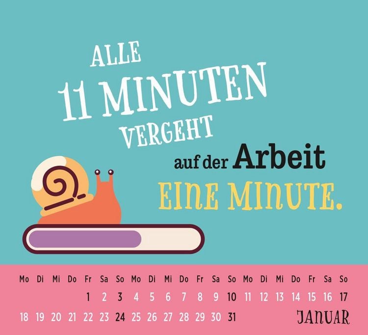 Produktbild: Mini-Kalender 2027: Sternzeichen Keinbock (1.1. -31.12.)