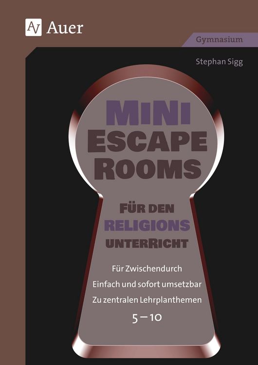 Produktbild: Mini-Escape Rooms f&uuml;r den Religionsunterricht