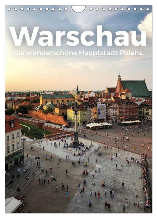 Produktbild: Warschau - Die wundersch&ouml;ne Hauptstadt Polens. (Wandkalender 2026 DIN A4 hoch), CALVENDO Monatskalender