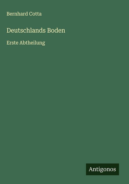 Produktbild: Deutschlands Boden