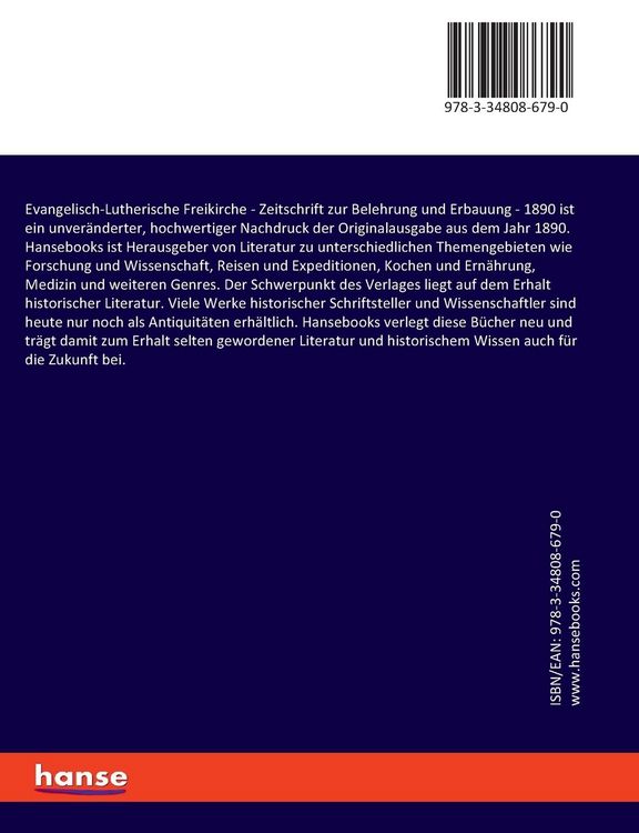 Produktbild: Evangelisch-Lutherische Freikirche
