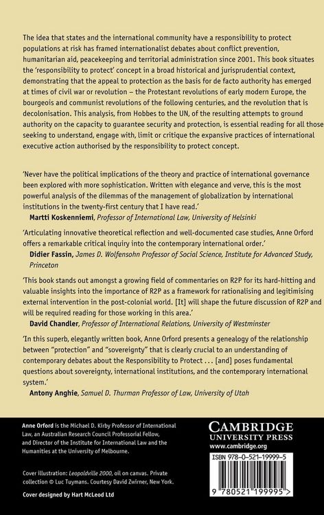 Produktbild: International Authority and the Responsibility to Protect