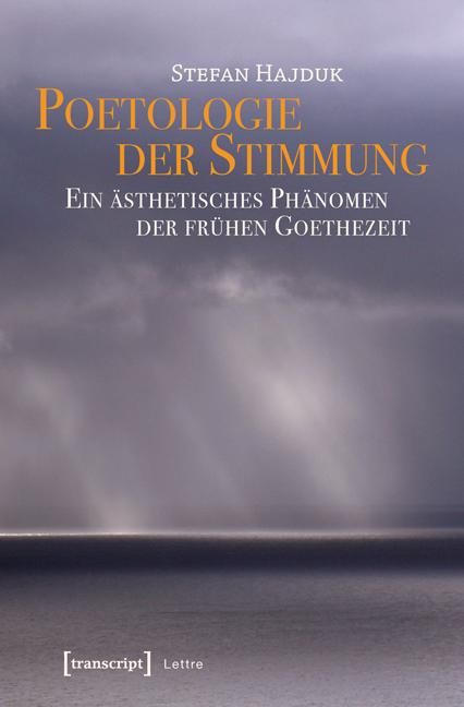 Produktbild: Poetologie der Stimmung