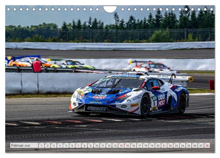 Produktbild: Wilde Stiere am N&uuml;rburgring (Wandkalender 2026 DIN A4 quer), CALVENDO Monatskalender
