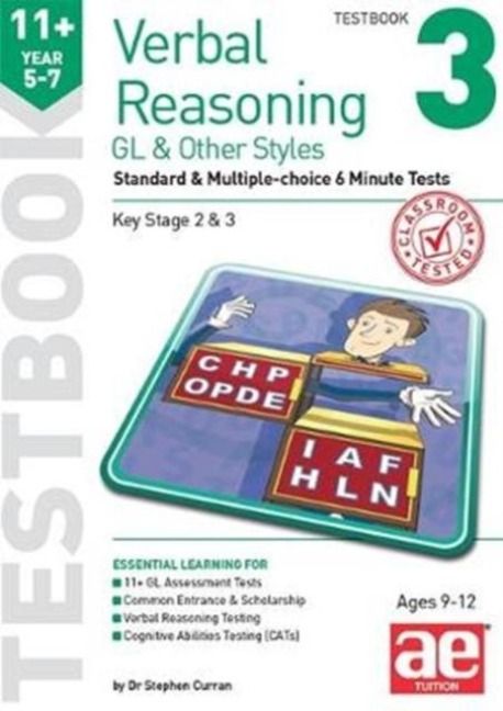 Produktbild: 11+ Verbal Reasoning Year 5-7 GL & Other Styles Testbook 3