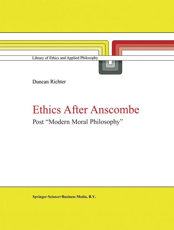 Produktbild: Ethics after Anscombe