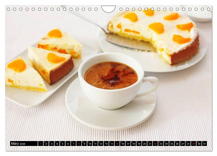 Produktbild: Feine Kaffeevariationen (Wandkalender 2026 DIN A4 quer), CALVENDO Monatskalender